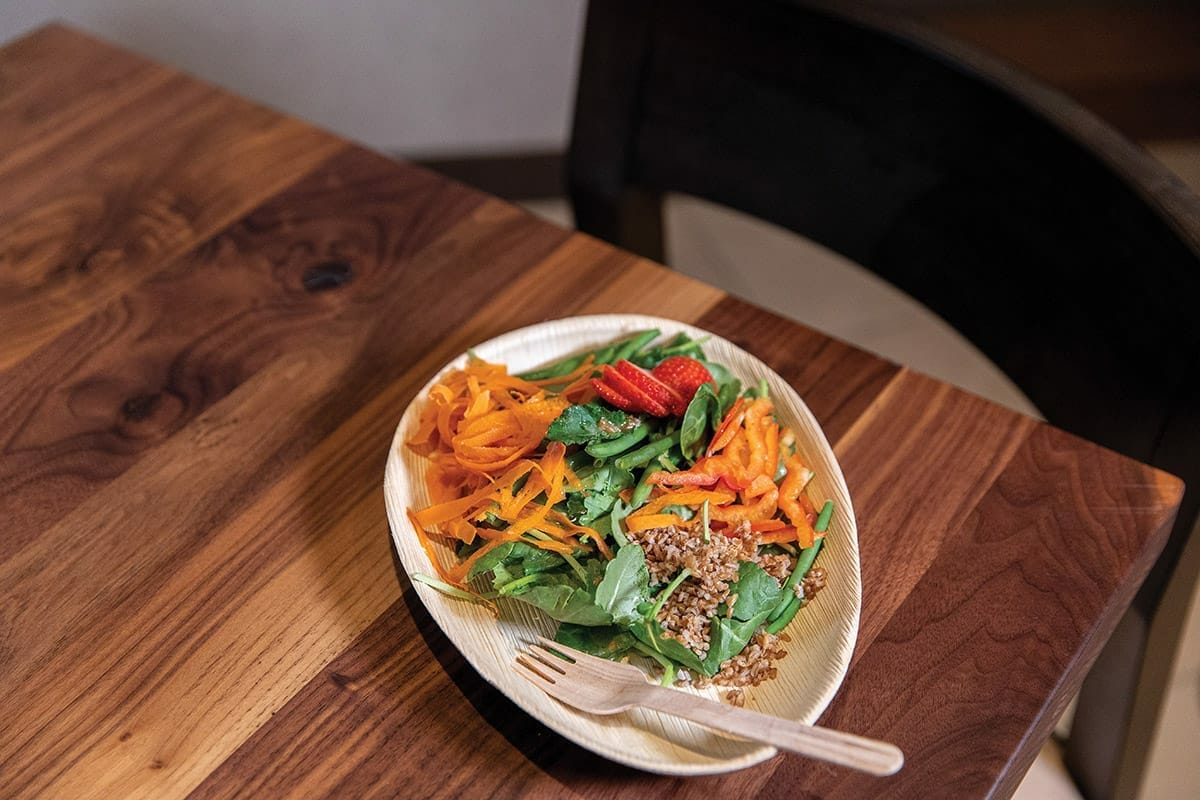 The Spa at Séc-he’s Málmal Café Offers Healthy, Local Meals