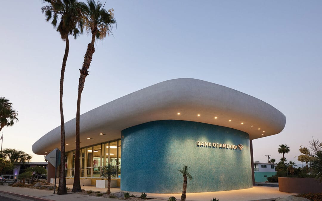 Palm Springs Bank of America Restoration Preserves Iconic Modern Design