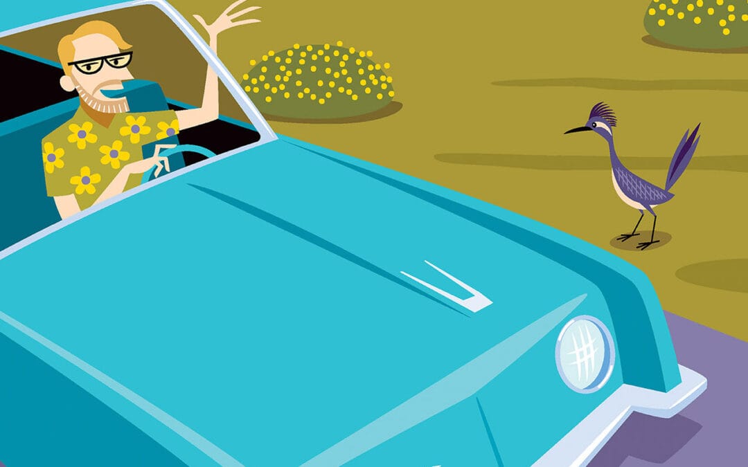 Shag’s Palm Springs Art Puts Classic Cars in the Spotlight