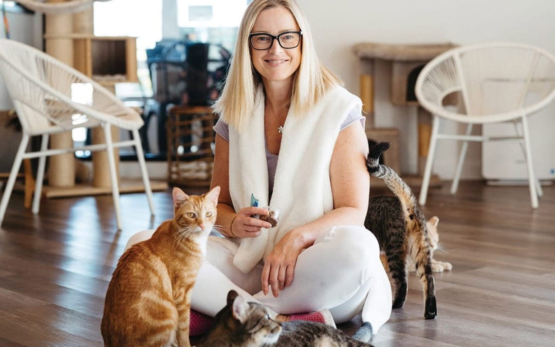 Palm Springs Cat Café Promotes Mental Health Advocacy