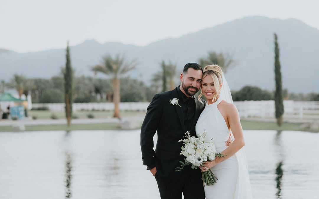 Cavallo Ranch Wedding With Pool Jump, Private Vows, and a DJ Set