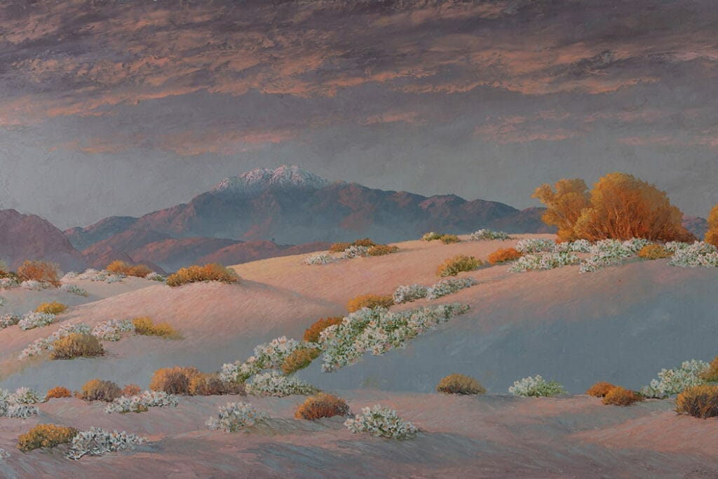 Desert Dreamers Landscape - “Easter Sunrise” (1970) by John W. Hilton
