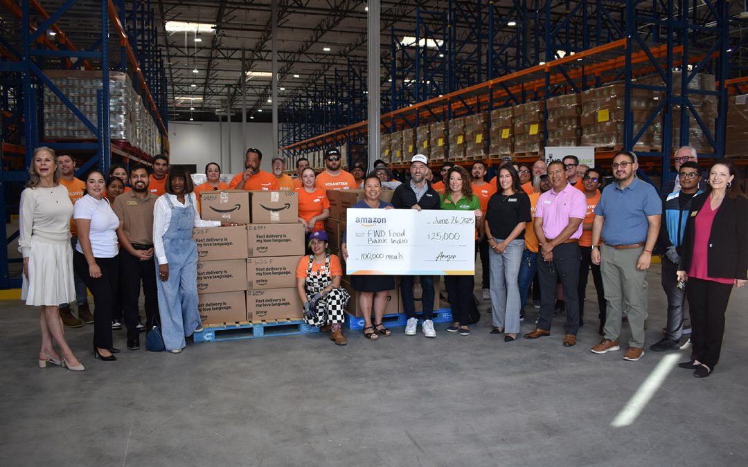 Amazon Donates $25,000 to FIND Food Bank in Support of Summer Hunger