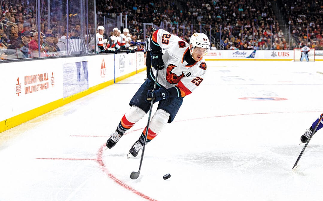 Coachella Valley Firebirds Hockey Player on the Desert’s Lifestyle