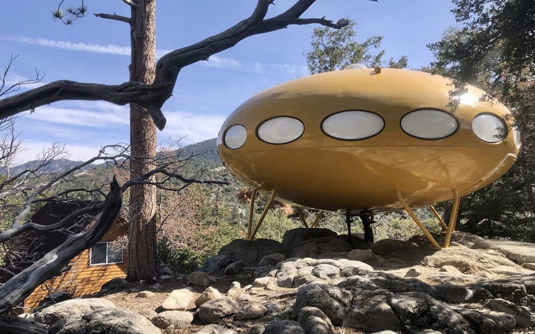 Visit the Donaldson Futuro House on Idyllwild Home Tour