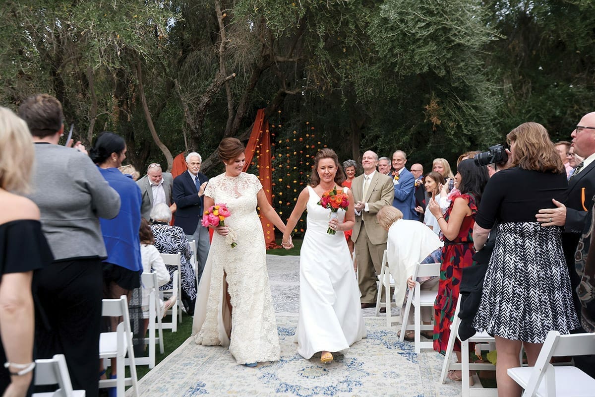 Parker Palm Springs Hosts Wedding With a Touch of Whimsy