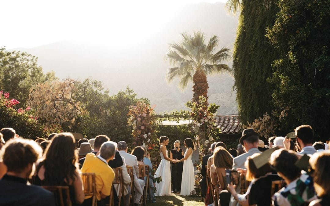 Amy Poehler Officiated This Wedding at Casa Cody in Palm Springs
