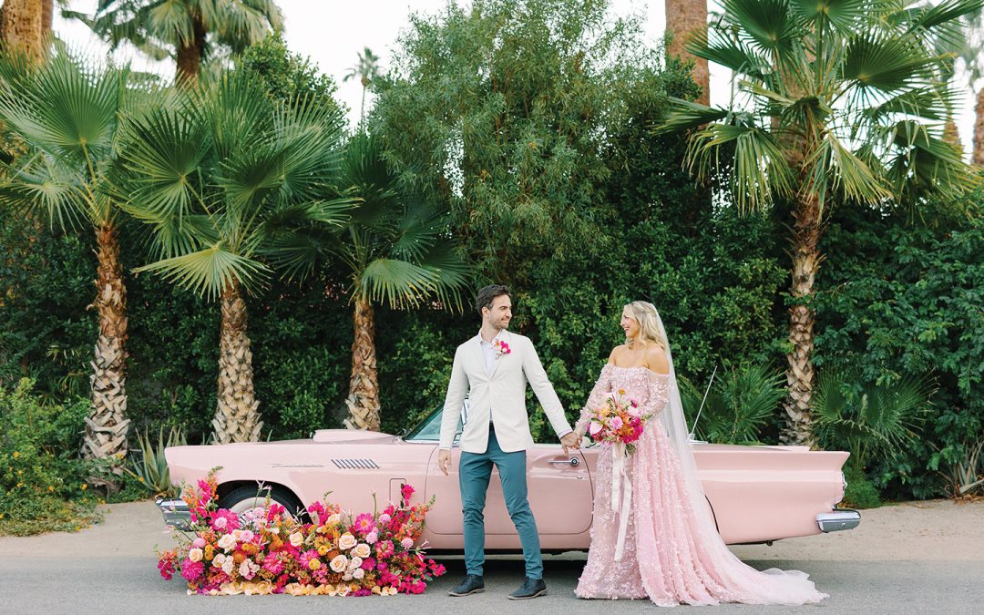 Pink Wedding Inspiration for Your Dream Palm Springs Celebration