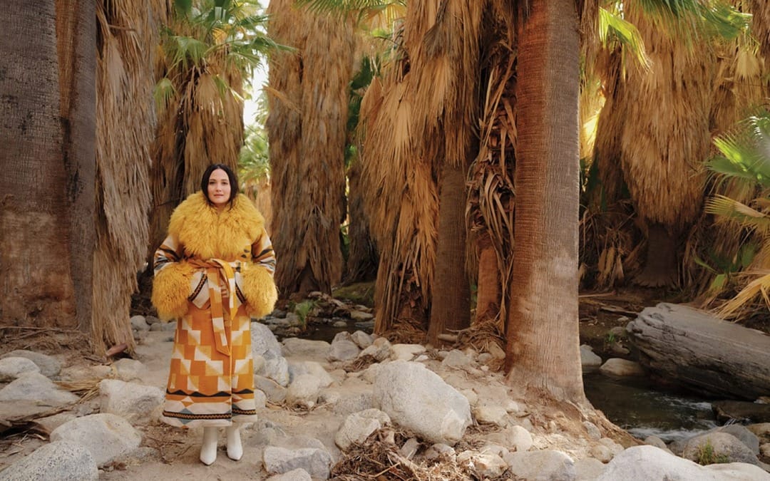 Before Film Festival, Lily Gladstone Visits the Indian Canyons