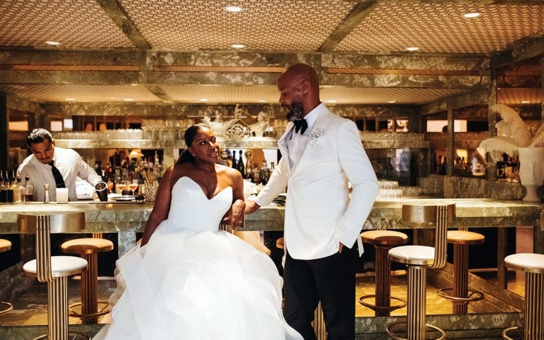 Parker Palm Springs Wedding for TV Producer Leans Into Fantasy