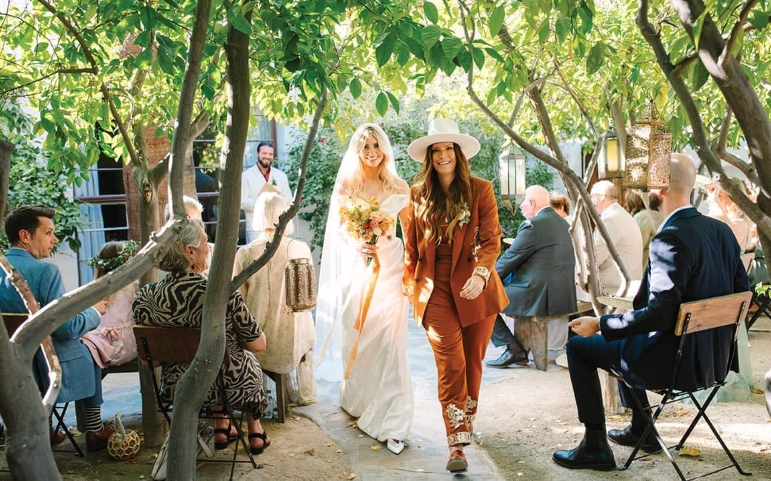 Small Palm Springs Wedding at Korakia Pensione Celebrates Love