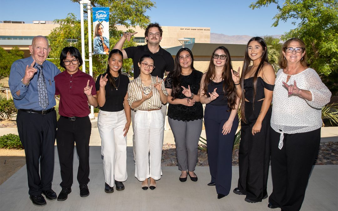 2025–26 Rogers Scholars Honored at CSUSB Palm Desert Campus