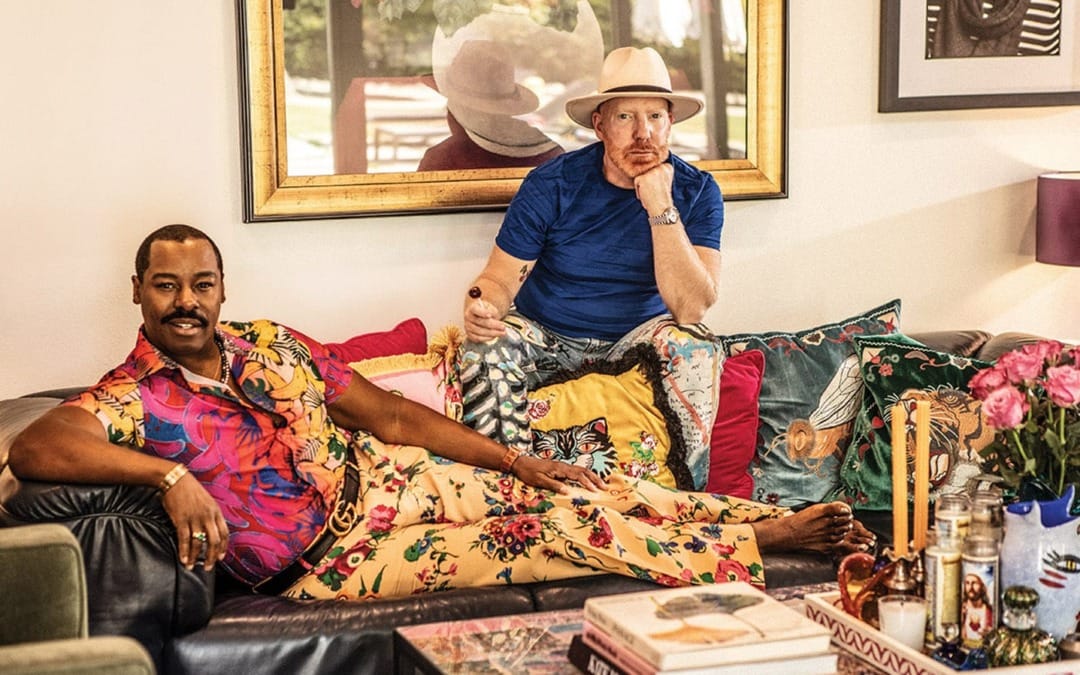 Celebrity Hairstylists Ted Gibson, Jason Backe in Palm Springs