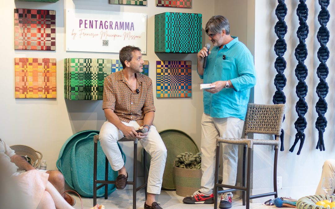 Pentagramma by Francesco Maccapani Missoni Available at Tidelli Outdoor Living